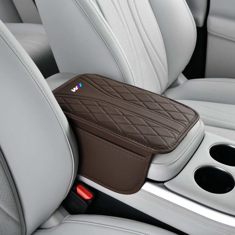 Car Armrest Box Protection Cushion For BMW M Performance M6 X3 E46 E90 E39 F10 F20 F30 G20 E60 E36
