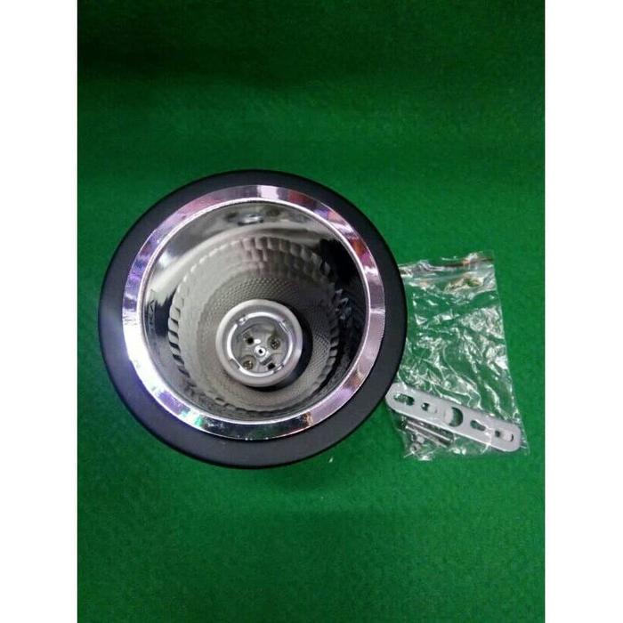 NEW DownLight Outbow Bulat 3" in rumah lampu