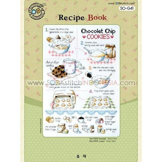 Paket Kristik / Cross Stitch Sodastitch SO-G41 Recipe ok