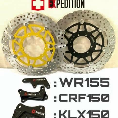 Piringan Cakram Depan Merek Expedition Crf 150 Ukuran 320 Mm