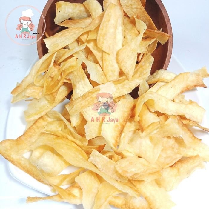 

KERIPIK SINGKONG ORIGINAL 1 KG / KRIPIK SINGKONG MANGLENG GURIH ASIN