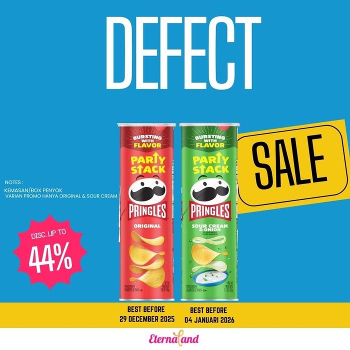 

Pringles Potato Chips Party Stax - Snack Kentang Import USA