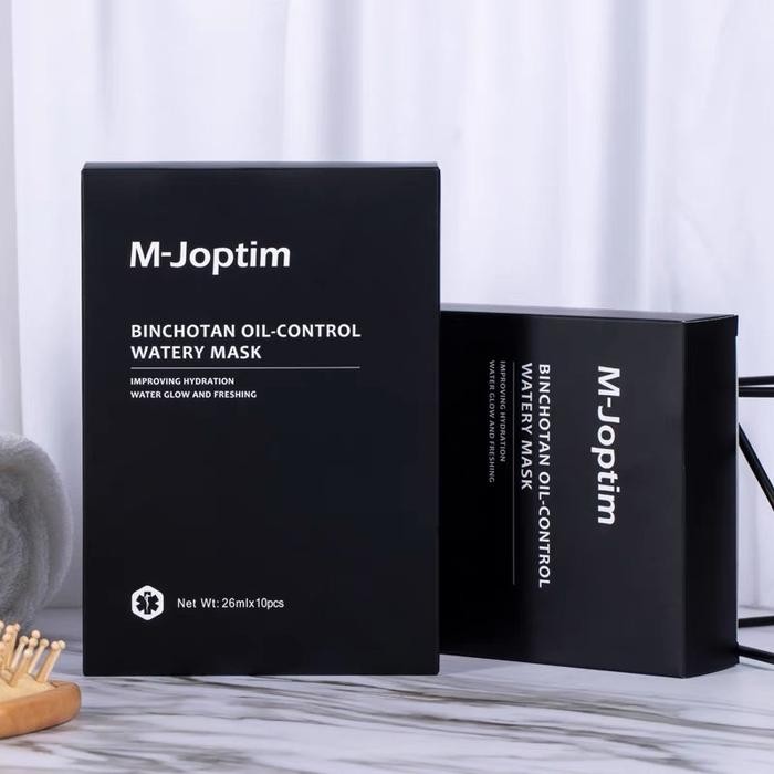 M-JOPTIM BINCHOTAN OIL-CONTROL WATERY MASK Facial Oily Cleansing Wajah Cleaning Masker toner jerawat