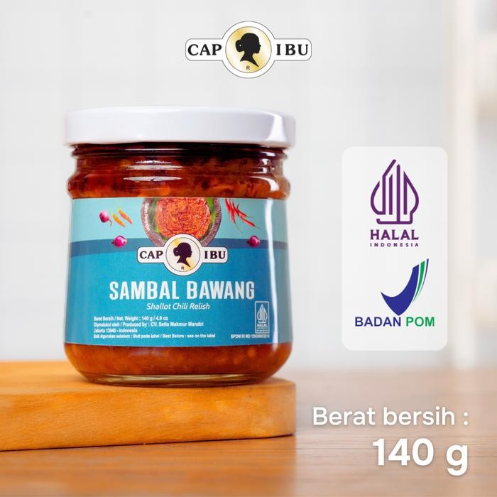 

SIAPKIRIM CAP IBU Sambal Bawang 140gr READY STOCK
