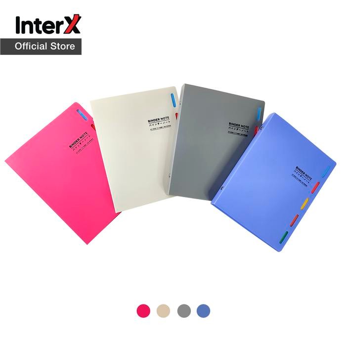 

InterX Folder Binder Note Seri Pasteldream Buku Catatan Agenda A5