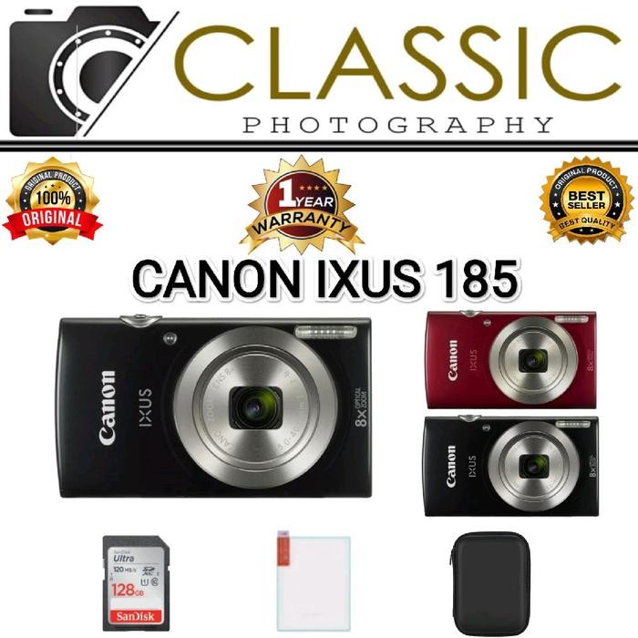 CANON IXUS 185 KAMERA DIGITAL / KAMERA CANON IXUS 185 / CANON IXUS 185 Shopeseler