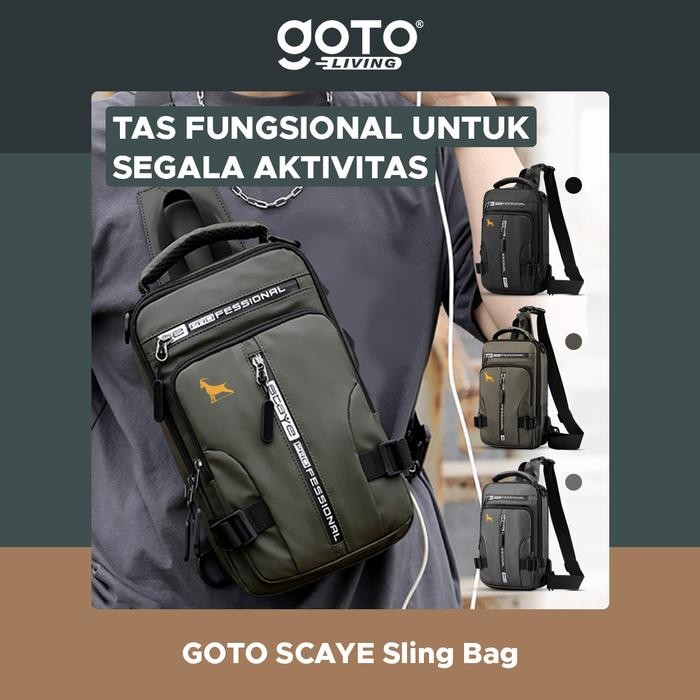 Fosil - Scaye Sling Bag Tas Selempang Slingbag Slempang Pria