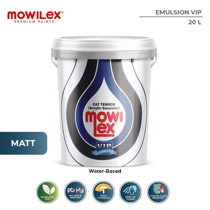 Mowilex Emulsion VIP Cat Tembok 20 L