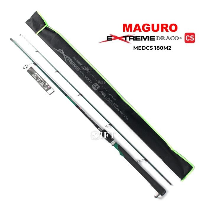 Joran MAGURO EXTREME DRACO CS Full Fuji Kolam Galatama Mas Bawal Lele Patin 180