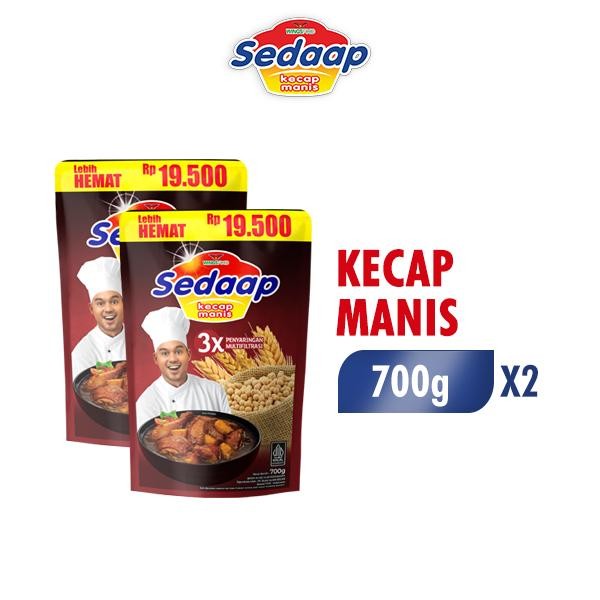 

SIAPKIRIM Sedaap Kecap Manis 550 ml x 2 Pcs READY STOCK