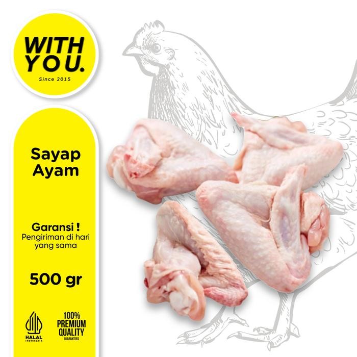 

Pilihan- Sayap Ayam Bersih 500Gr Chicken Wings 500 Gram