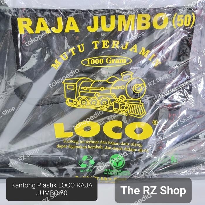 

Pilihan- Kantong Plastik Kresek Loco Hd Pe Jumbo (50) 1000Gram