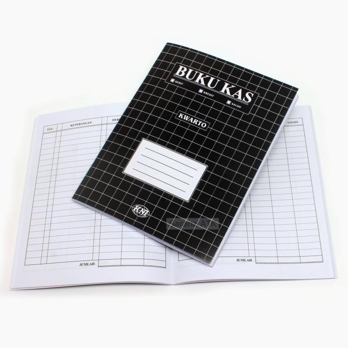 

New BUKU KAS HITAM KNI / BUKU DEBIT KREDIT UKURAN KWARTO FOLIO [PCS]