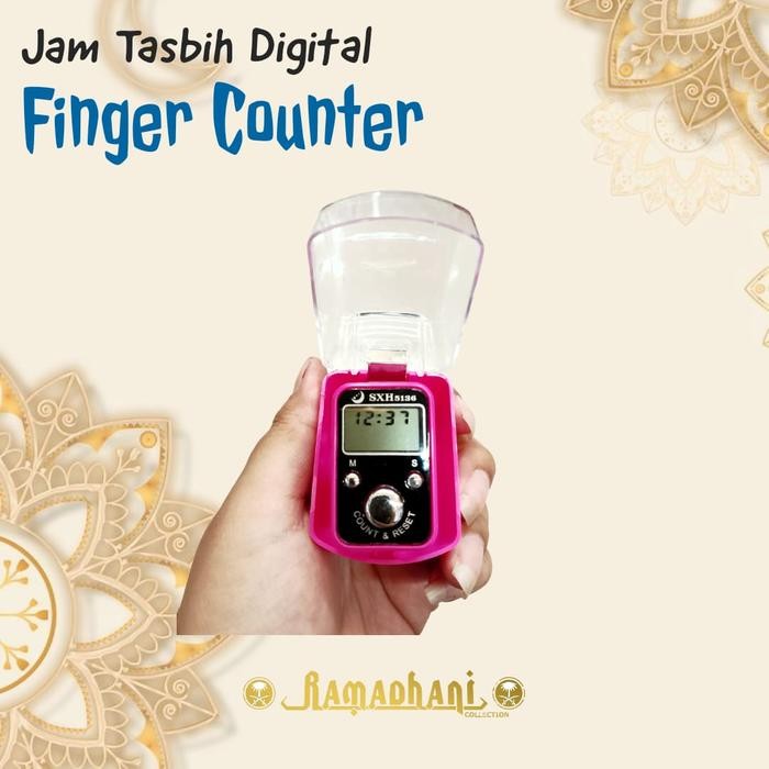 Tasbih Jari Jam Mini Finger Counter