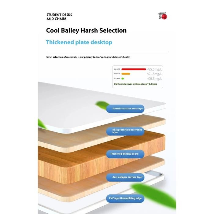 Meja Kursi Belajar Anak Meja Belajar Dan Kursi Meja Sekolah Set Meja Siswa Kursi Meja Les Serbaguna