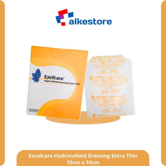 Ready EXELCARE Hydrocolloid Dressing Extra Thin 10x10 (harga 1 box)