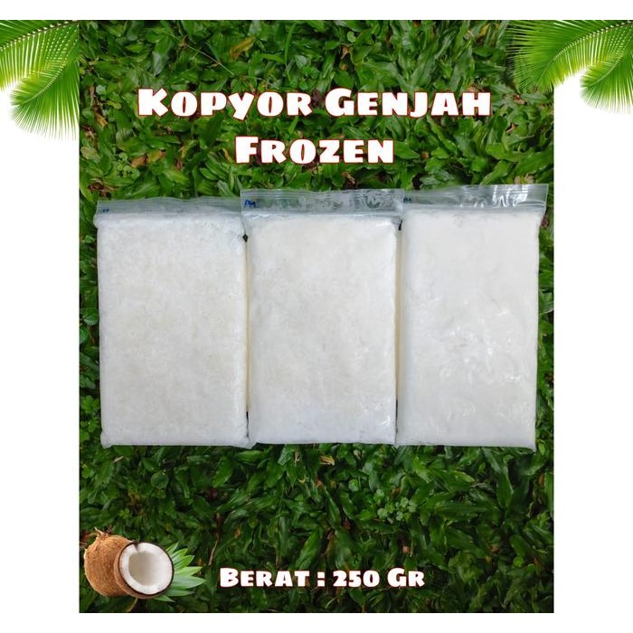 Pilihan- Kelapa Kopyor Beku (Kopyor Frozen) 250Gr Fresh