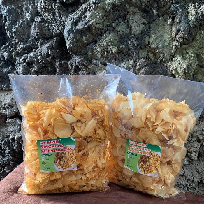 

Paket Bundling Keripik Singkong Ketumbar di Berat 250 Gram Pedas dan Original