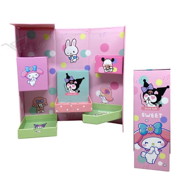 

Kotak Pensil Karton Rak Berdiri Tingkat Pencil Case Box Unik