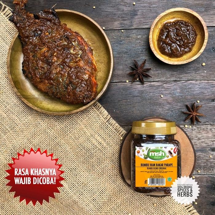 

Stok Baru Bumbu Ikan Bakar Parape 200gr