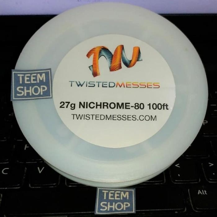 Pilihan- Twisted Messes Nichrome 80 Ni80 27 Awg - Meteran