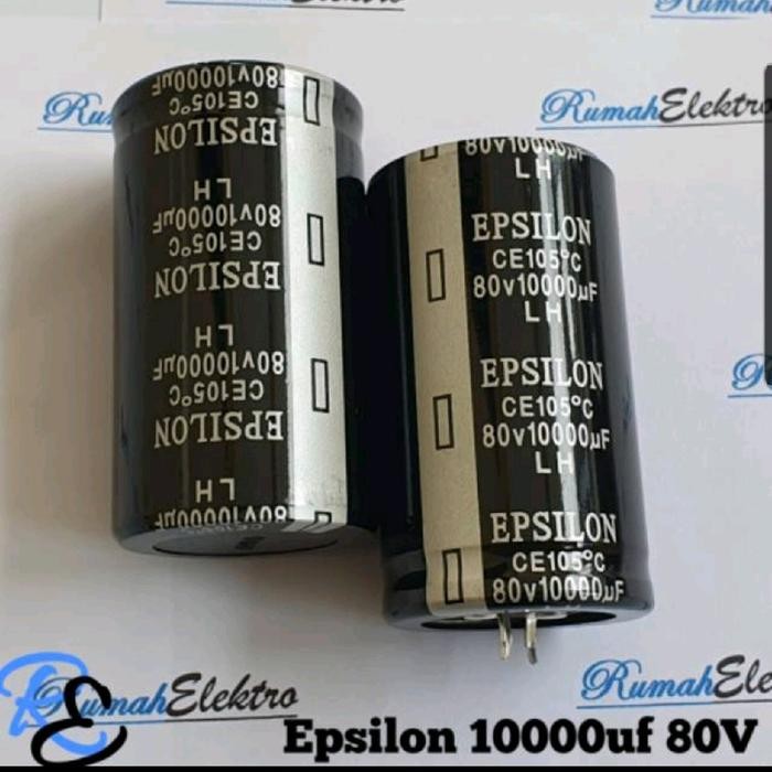 Pilihan- Elco Epsilon 10000Uf 80V Original - -, -
