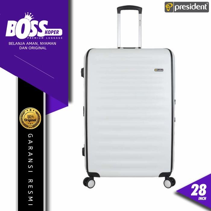 Koper 28 Inch Large President Tanpa/Non Resleting/Frame + Tsa