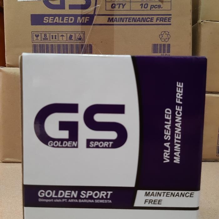 Aki Motor Crypton, Vega R, Jupiter Z, Smash 12V-7Ah Gm5Z-3B Aki Kering