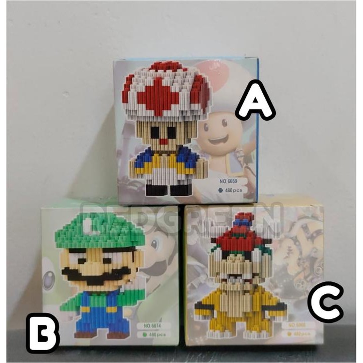 Pilihan- Magic Block Mario Bros Series Mainan Anak Edukasi