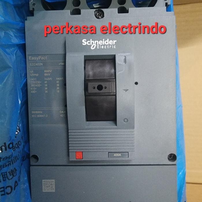 Schneider Mccb Breaker Ezc400N Ezc 400N 3P 400A 400 A Ezc400N3400 36Ka