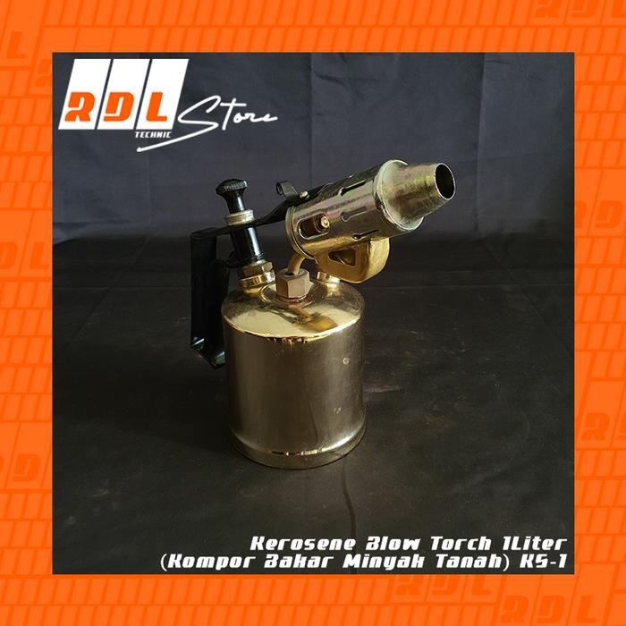 Cuci Gudang Kerosene Blow Torch 1Liter (Kompor Bakar Minyak Tanah) Ks-1