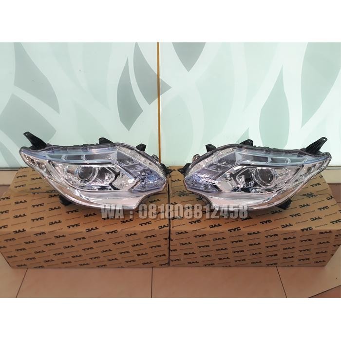 Jual Headlamp Lampu Depan Head Lamp Mitsubishi All New Triton Proyektor Led