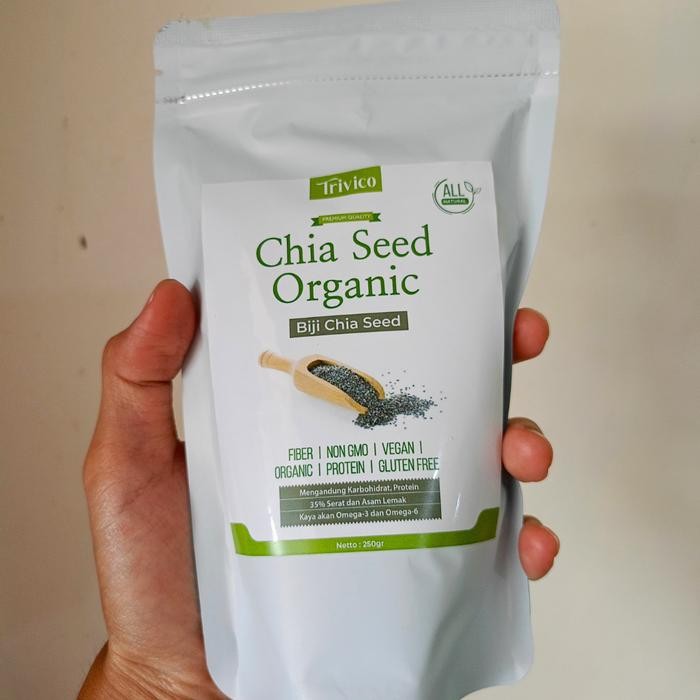 

Trivico Trivco Trivco Organik Chia Seed Chia Seed Organik Chia Seed Premium Biji Chia Chia Black
