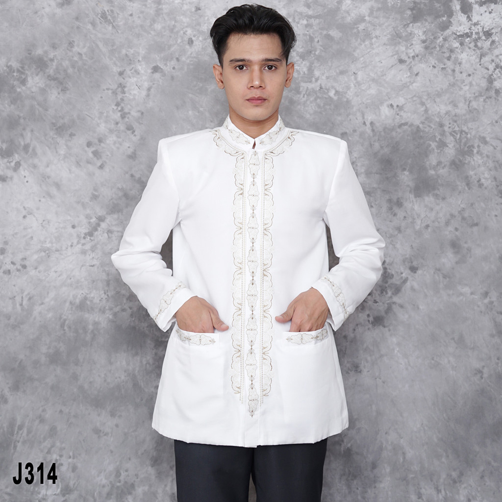 Premium Baju Kemeja Koko Bordir Tasikmalaya Katun Sutra Sultan Pria Dewasa Baju Kokoh Terbaru Pria