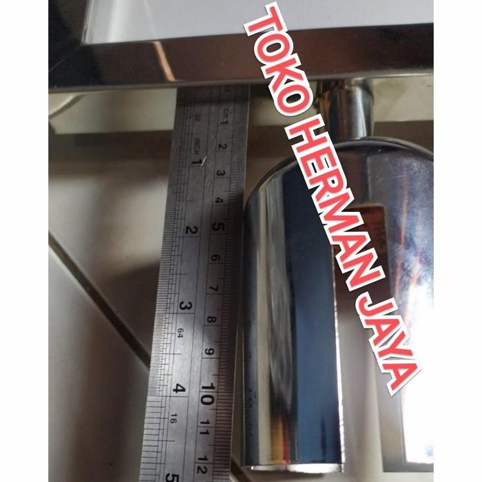 

Sign Board Frame A4 Potrait Signage Stainless Papan Tiang Antrian