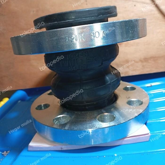 Flexible Rubber Joint 6" inch jis 20k Tozen Twinflex TOZEN VALVE