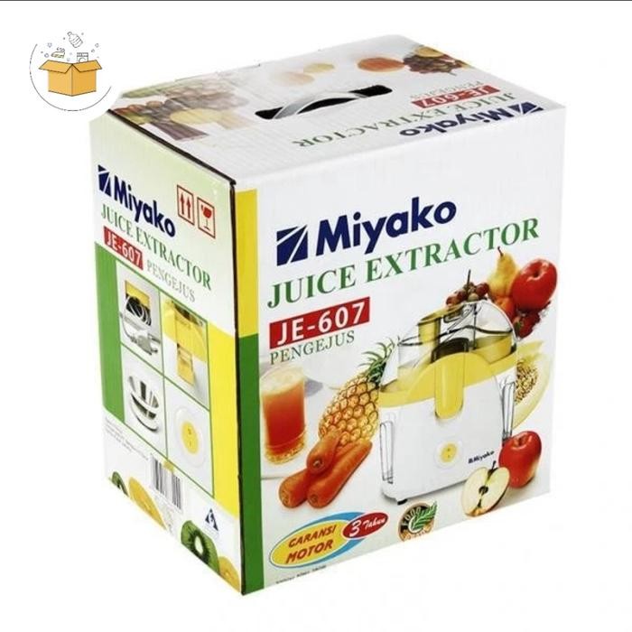 Juicer Miyako /Alat Pengejus /Juicer Extractor Miyako JE 607 / JE607