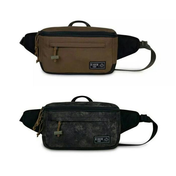 Tas Pinggang Eiger 910005671 Detour Sling Waist Bag 3L - Camouflage best seller