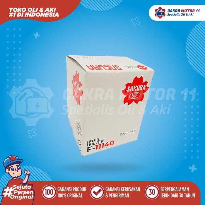 TOYOTA INNOVA REBORN DIESEL FUEL FILTER SAKURA F-11140