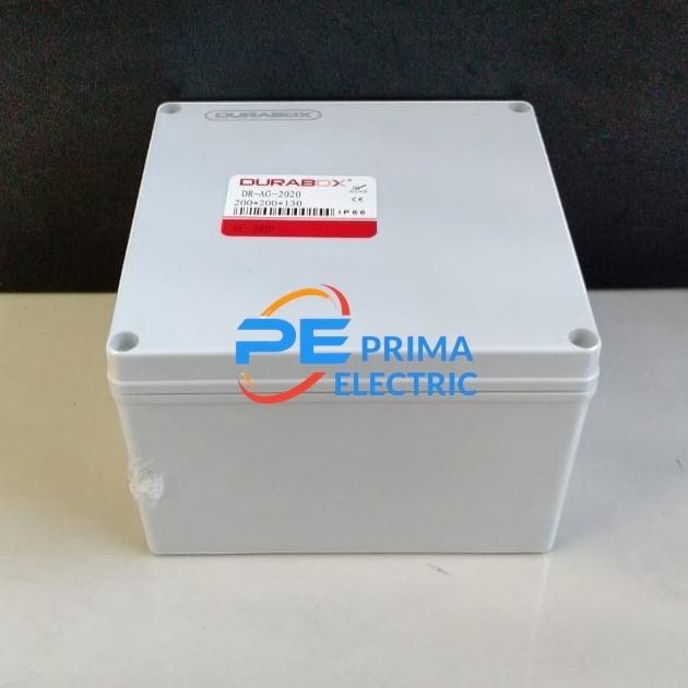 BOX PANEL ABS 200X200X130 MM BOX PANEL PLASTIK JUNCTION BOX ABS ABU