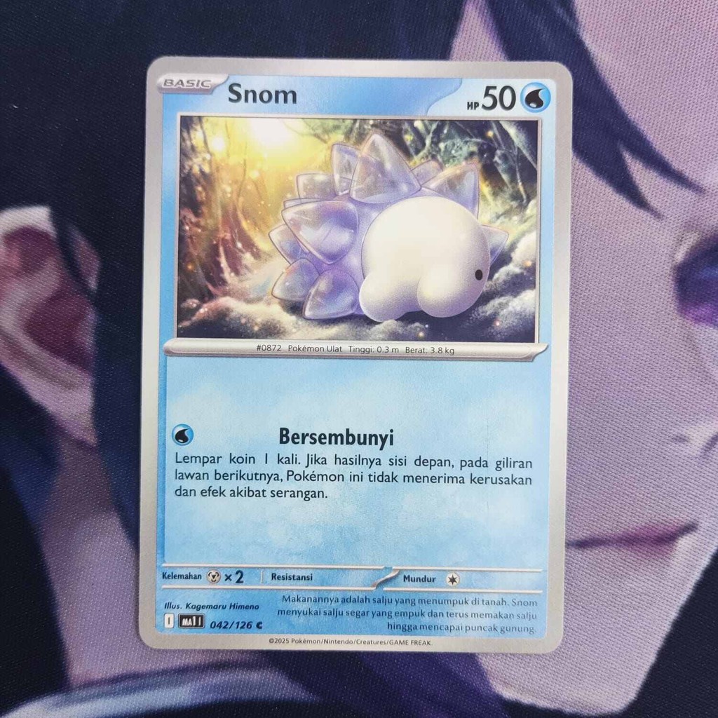 pokemon (ID) snom - MA1 042/126 - C