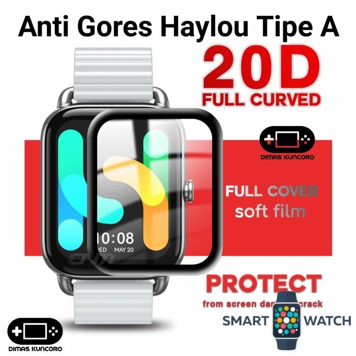 Anti Gores Haylou Tipe A antigores screen guard hydrogel haylou watch rs4 plus ls11