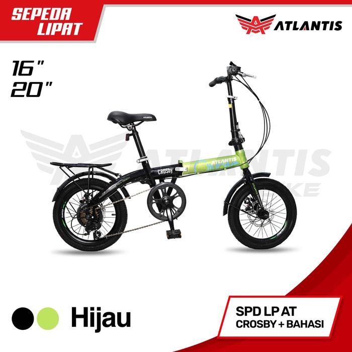 Sepeda Lipat 20 Inch Atlantis Crosby Cakram Outdoor