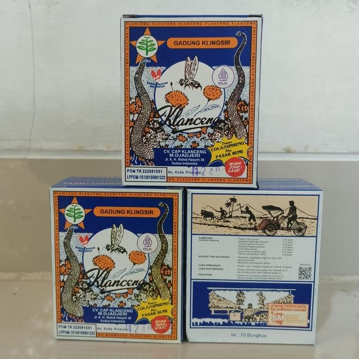 Jamu Gadung Klingsir Herbal Tradisional Terlaris