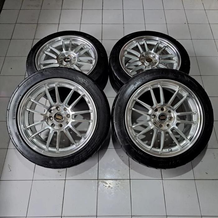 Velg Mobil R16 Rays RE30 Second Like New+ Ban Acxelera 651 195/50