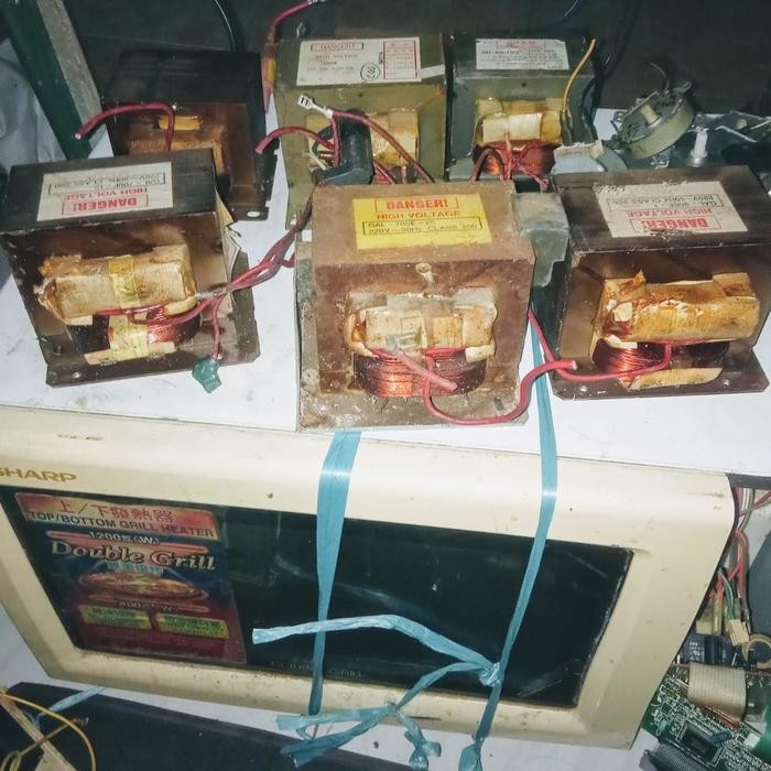 travo microwave 1000wat spot welding/las titik