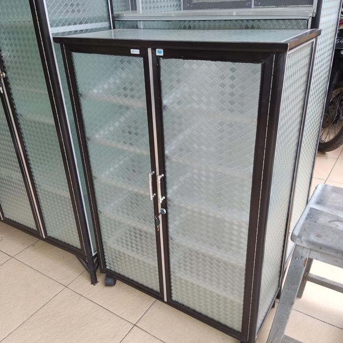 SIAPKIRIM Rak sepatu aluminium 5 susun (SUS SIDOARJO) READY STOCK