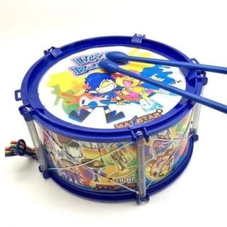 1050 Mainan Set Drum Band dan Stick 2 pcs / Mainan Drum Band Edukasi Anak Anak / Mainan Drum Band Bu