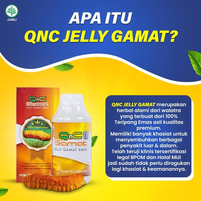 QNC JELLY GAMAT ORIGINAL - JELY GAMAT - JELI GAMAT- JELLY GAMAT EMAS