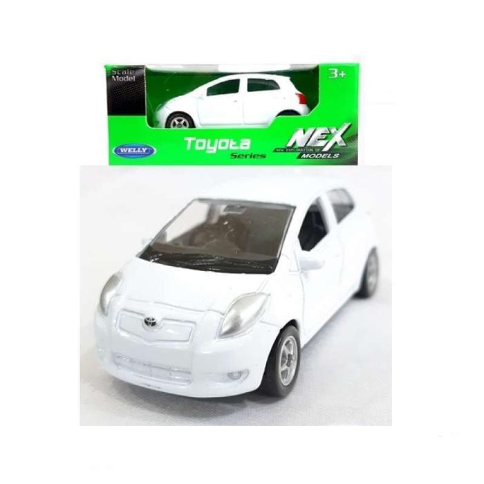 TOYOTA YARIS BAKPAO WELLY NEX 1:60 Diecast Miniatur Mobil Mainan Anak